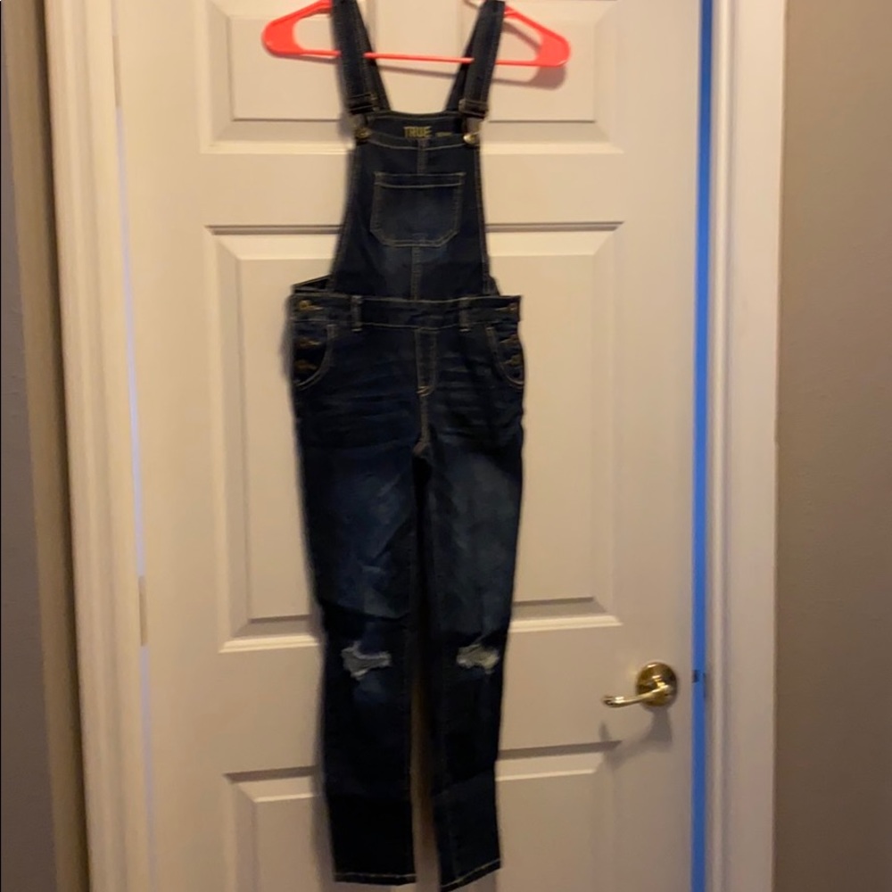 True Craft skinny overalls